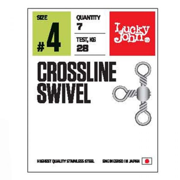 Вертлюги трехстор. LJ Pro Series CROSSLINE SWIVEL 010 10шт.