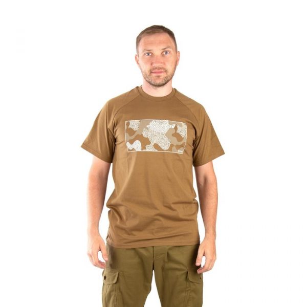 Футболка 7.62 Urban Camo, хлопок, койот, р-р XXL