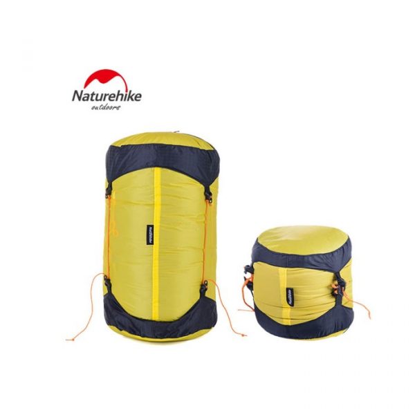 Мешок компрессионный NATUREHIKE UL Ultralight Compression Bag, L, оранжево-черный, 00408