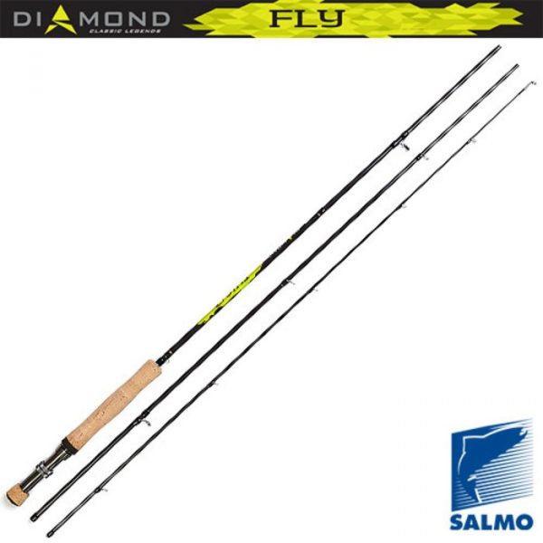 Удилище нахлыстовое Salmo Diamond FLY кл.6/7 2.85