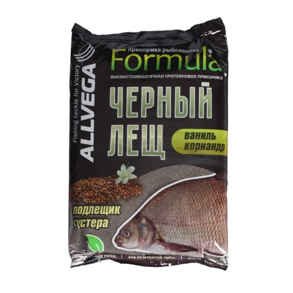 Прикормка Allvega Formula Black Bream, черный лещ, 900 г