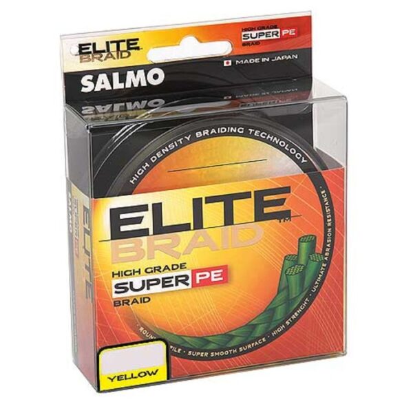 Леска плетёная Salmo ELITE BRAID Yellow 125/033