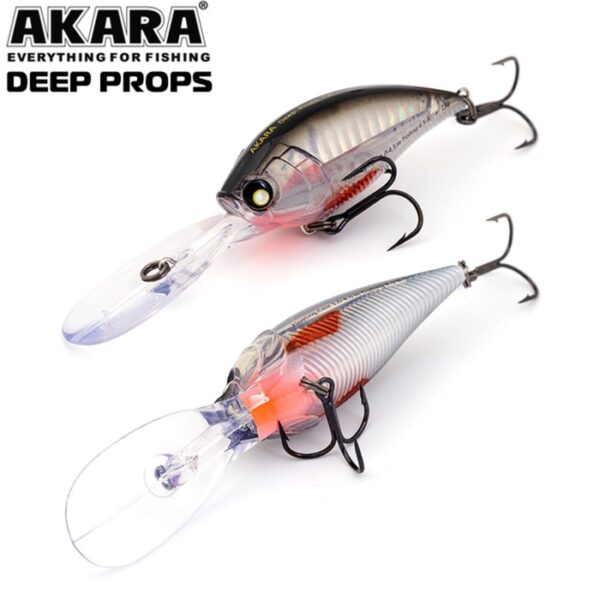 Воблер Akara Deep Props 70F, цвет A48, 7 см, 23 г